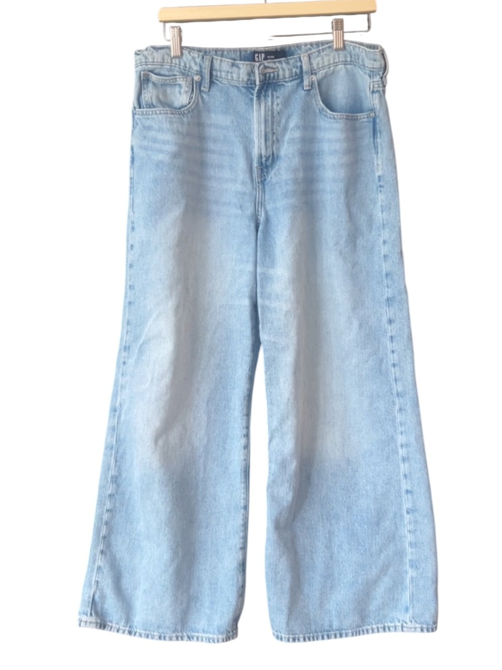 GAP High Rise Wide Leg Ankle Length Denim Jeans Women’s Size 14